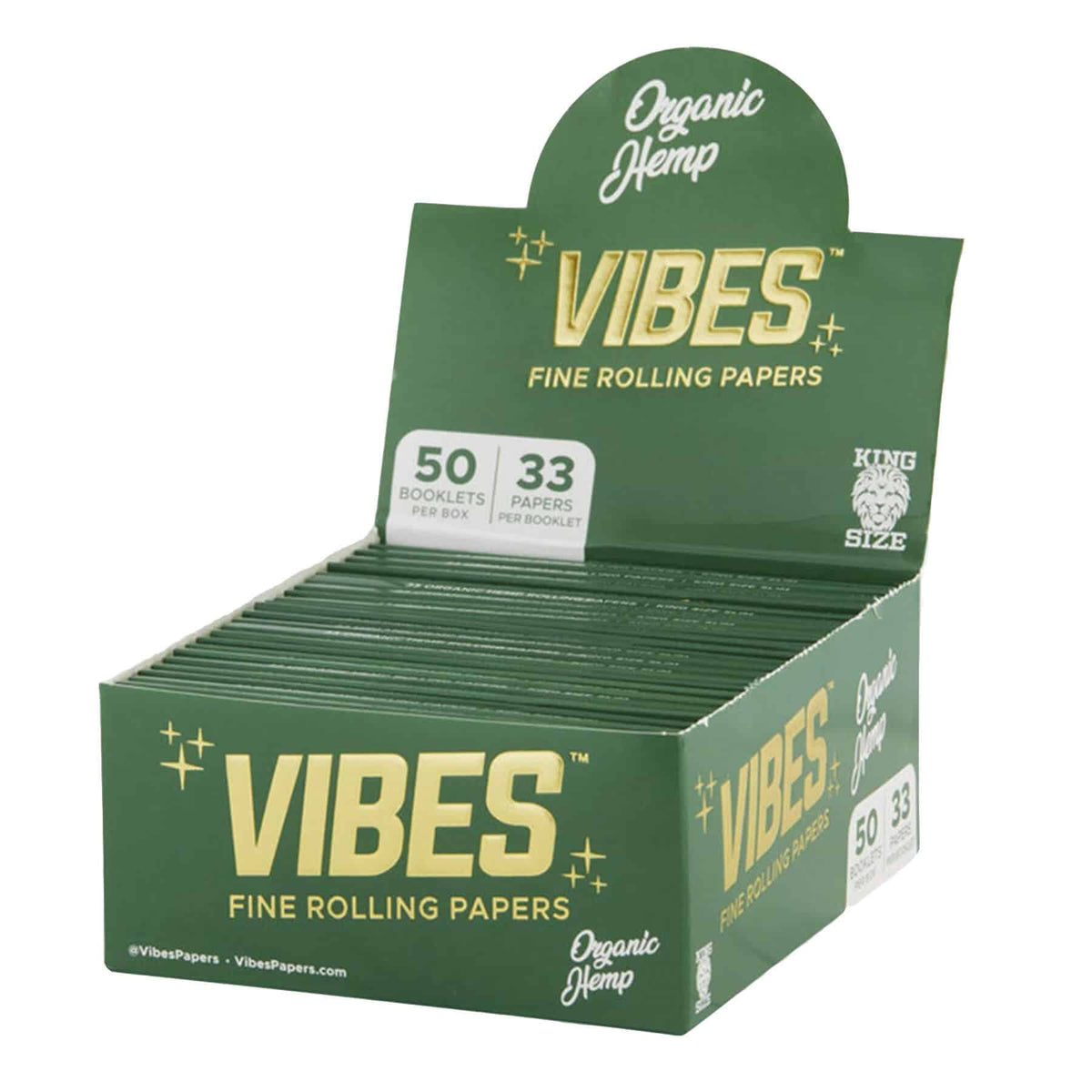 PAPELILLOS ORGANIC HEMP 114 32U-VIBES - imagen 2