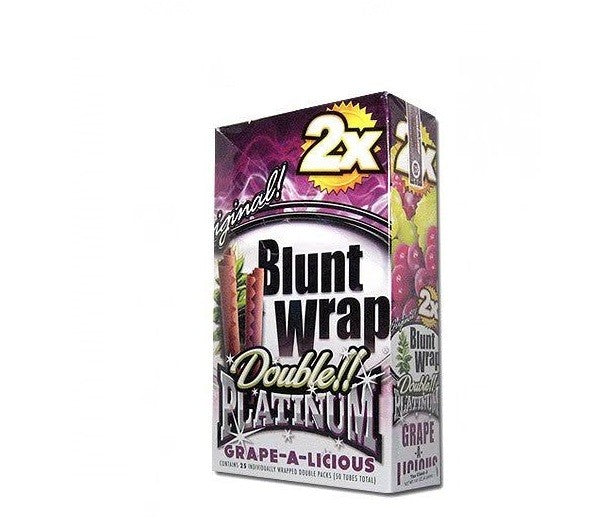 BLUNT PLATINIUM X2 SABOR GRAPE 25 UD-BLUNT WRAP
