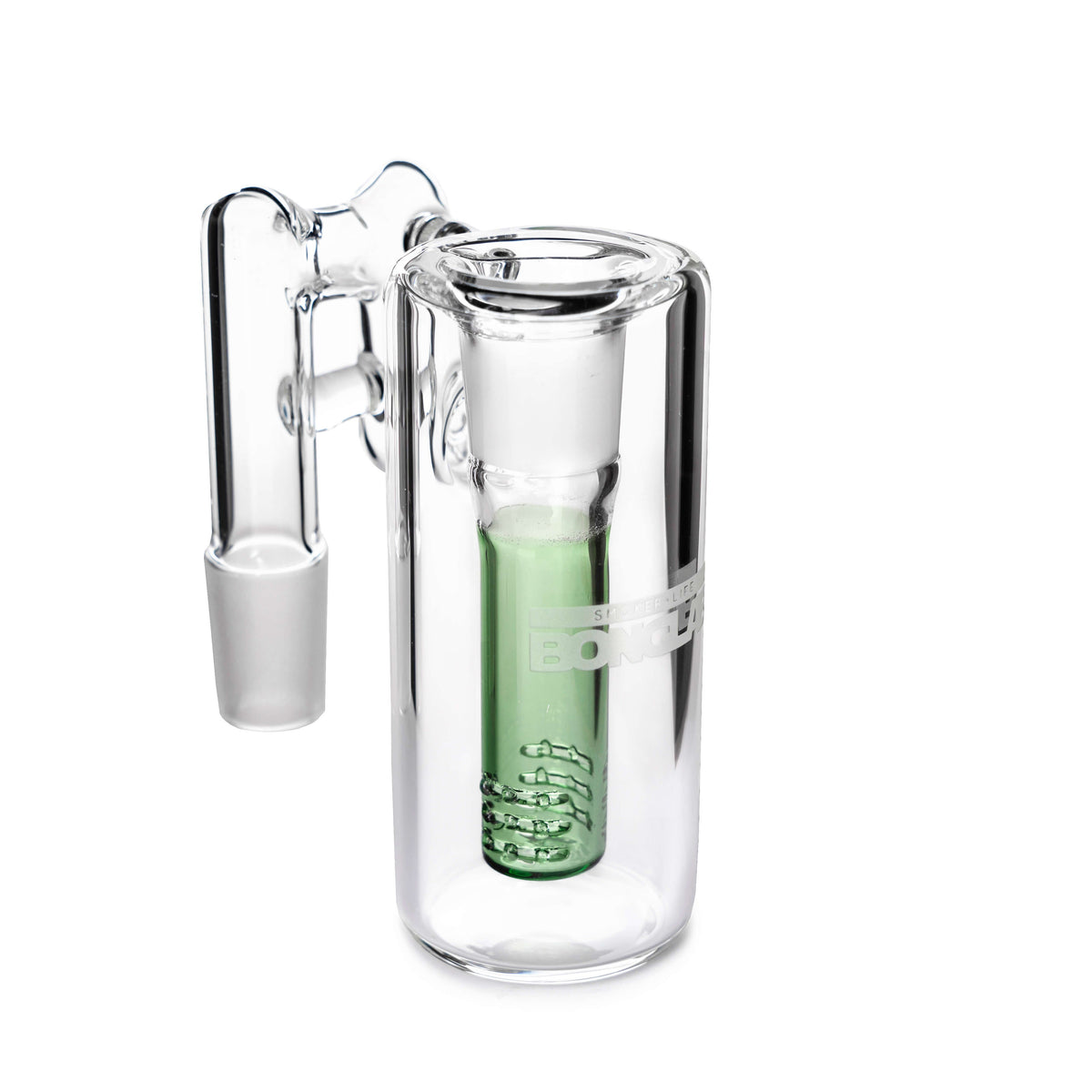 ATRAPA CENIZA PERC 18MM GREEN-BONGLAB