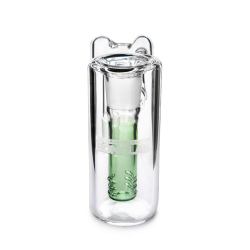 ATRAPA CENIZA PERC 18MM GREEN-BONGLAB - imagen 2