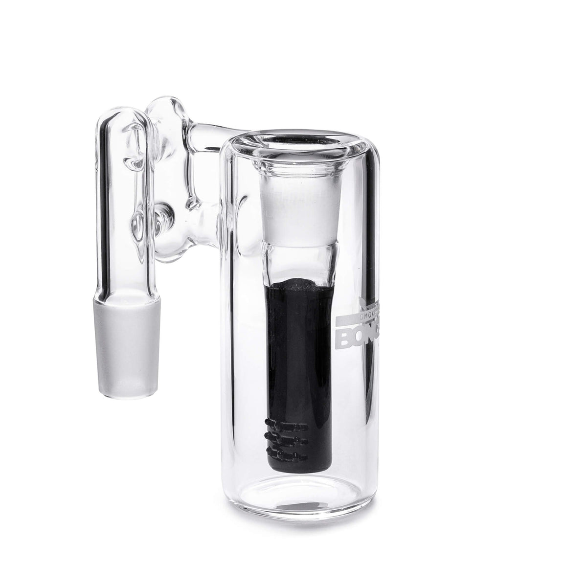 ATRAPA CENIZA PERC 18MM BLACK-BONGLAB