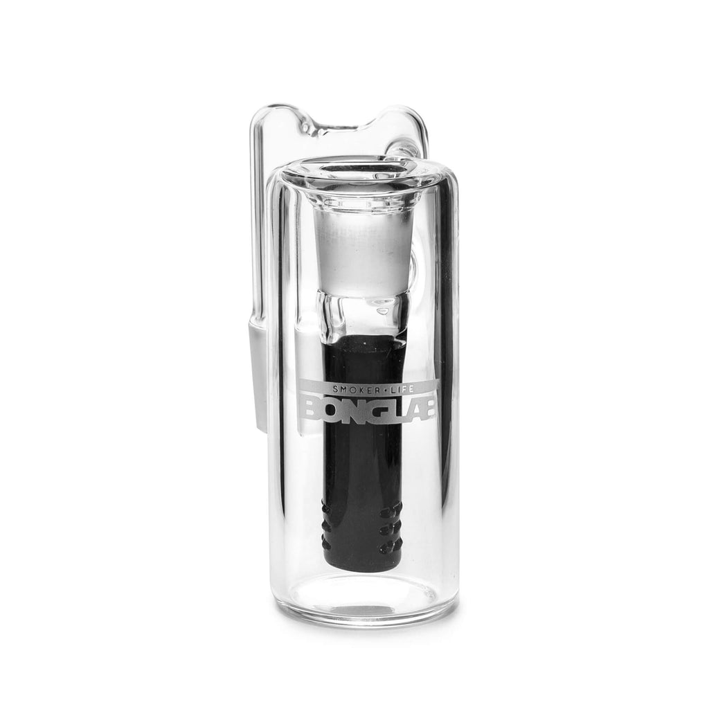 ATRAPA CENIZA PERC 18MM BLACK-BONGLAB - imagen 2
