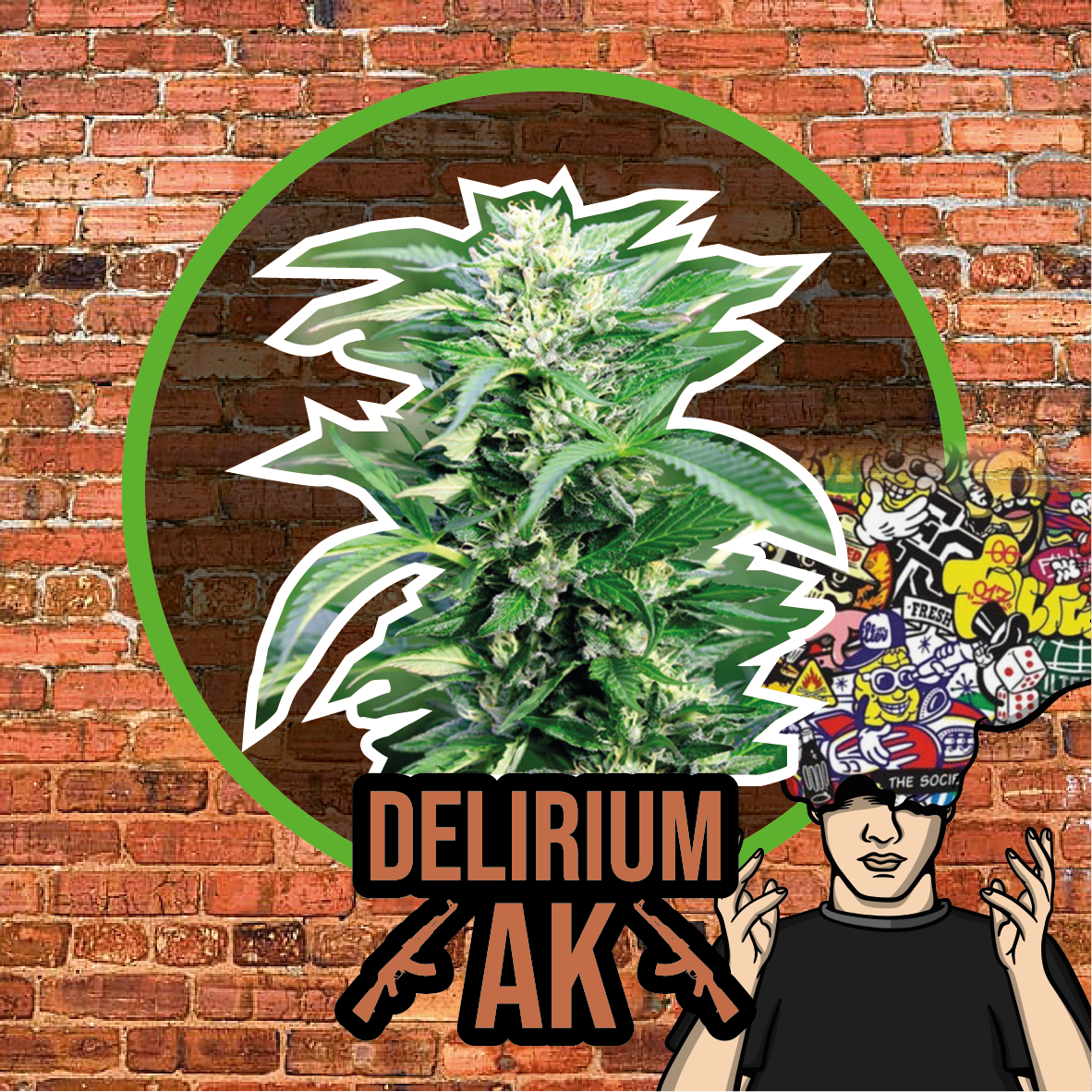 DELIRIUM AK AUTO X4-DELIRIUM SEEDS