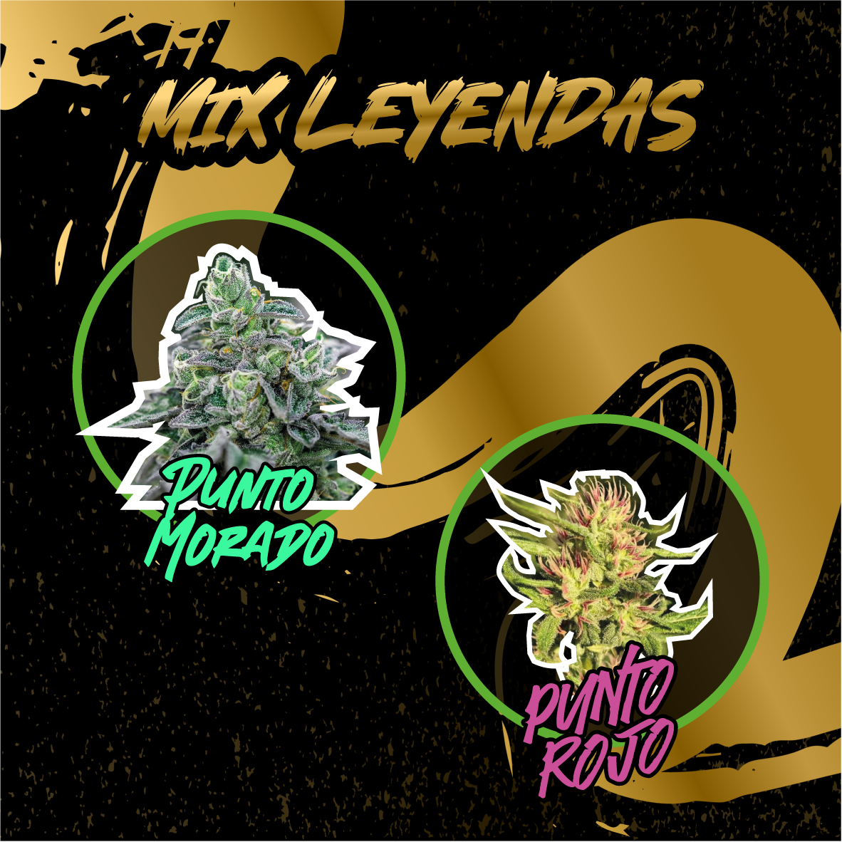 MIX LEYENDAS AUTO X4-DELIRIUM SEEDS
