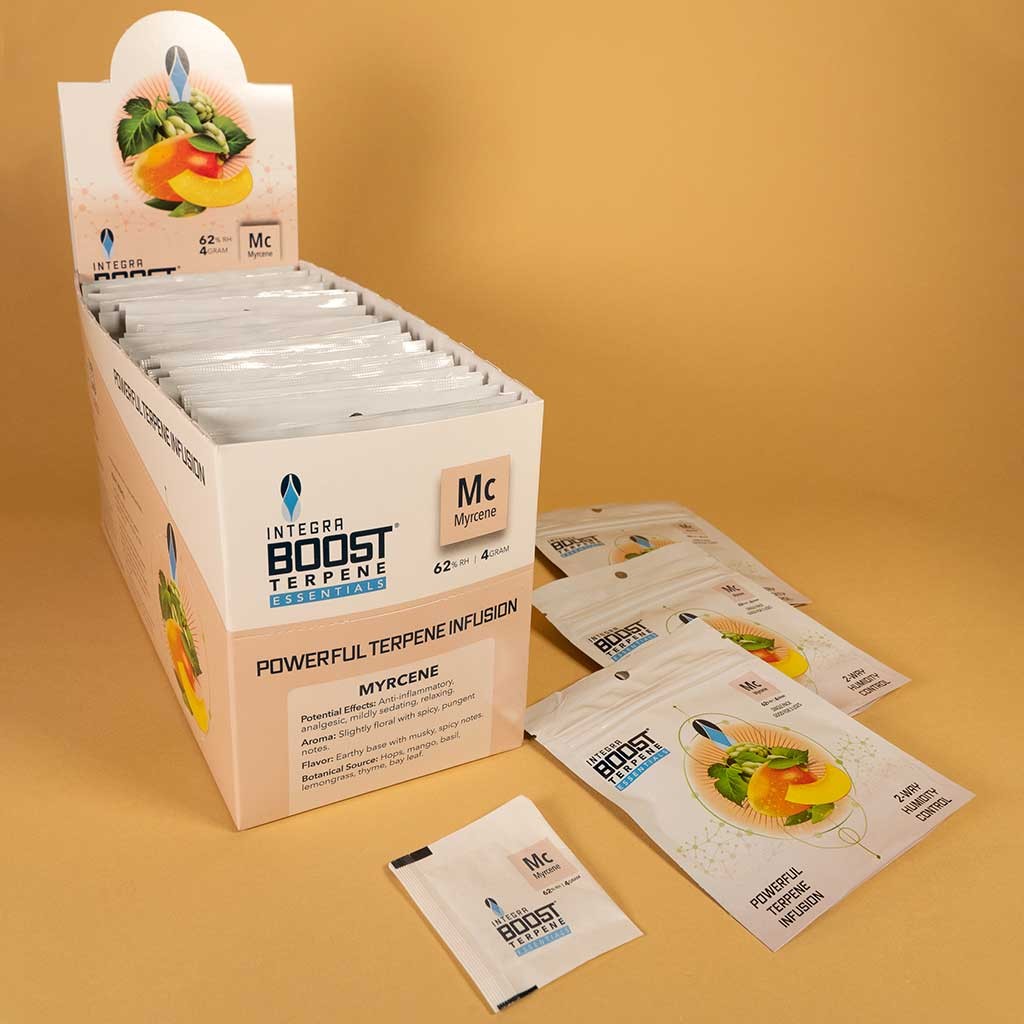 REGULADOR DE HUMEDAD CON TERPENO MYRCENE 4G 62%-INTEGRA BOOST