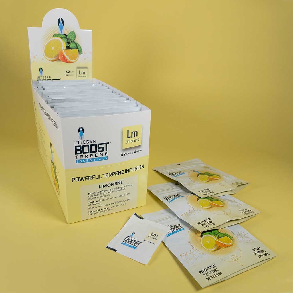 REGULADOR DE HUMEDAD CON TERPENO LIMONENE 4G 62%-INTEGRA BOOST
