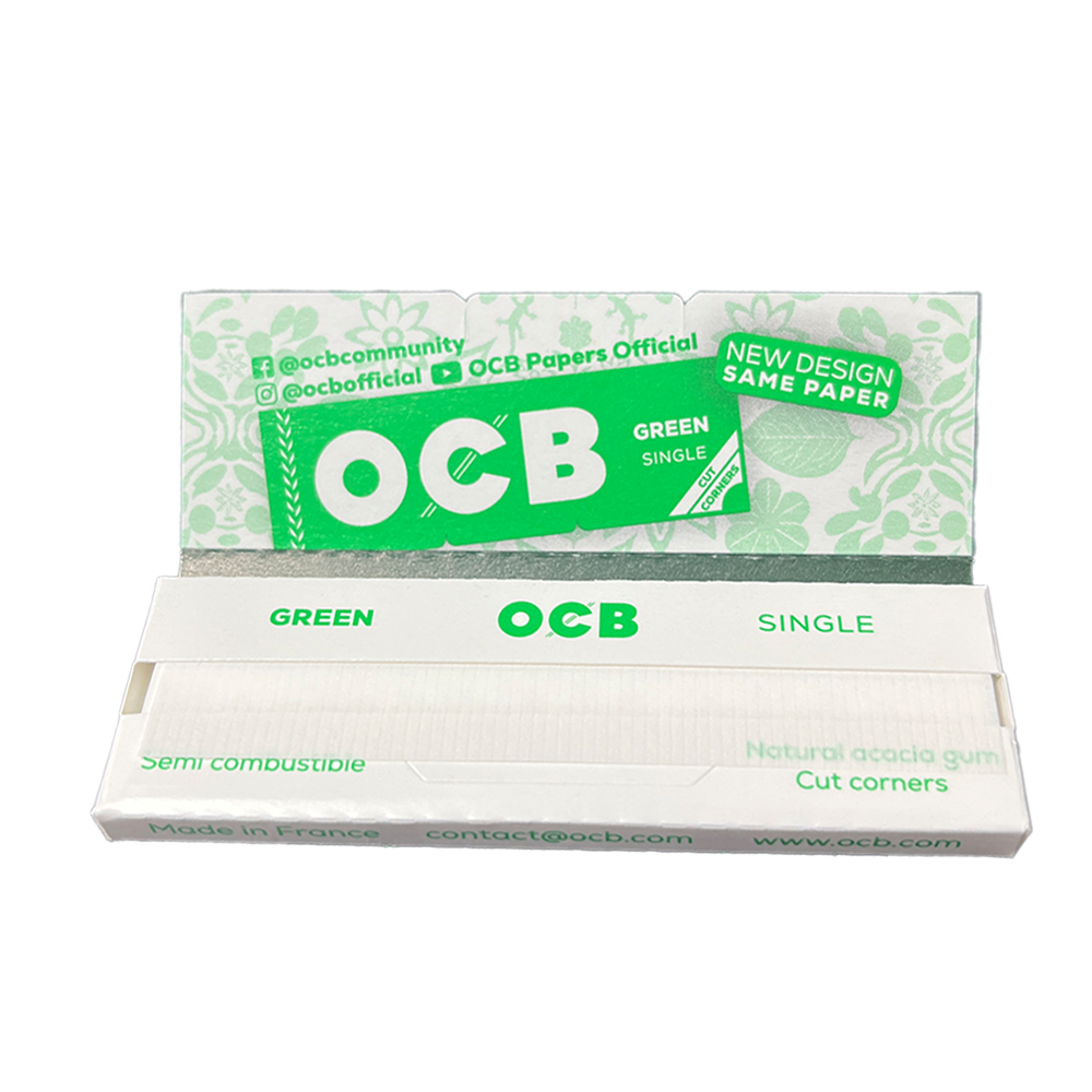 PAPELILLO VERDE DISPLAY 50U -OCB - imagen 2