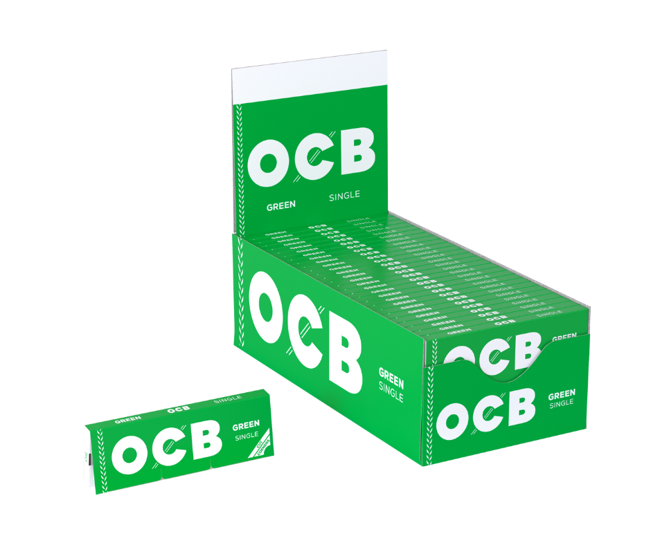 PAPELILLO VERDE DISPLAY 50U -OCB