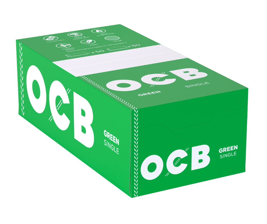 PAPELILLO VERDE DISPLAY 50U -OCB - imagen 4