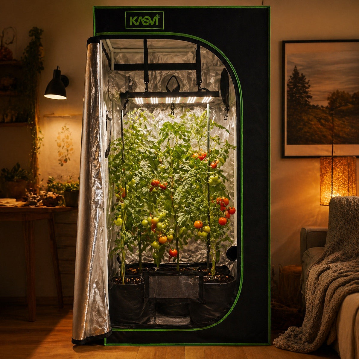 CARPA CROPBOX 60X60X160-KASVI - imagen 3