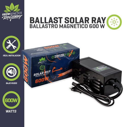 BALASTRO SOLAR RAY 600W-GROW GENETICS