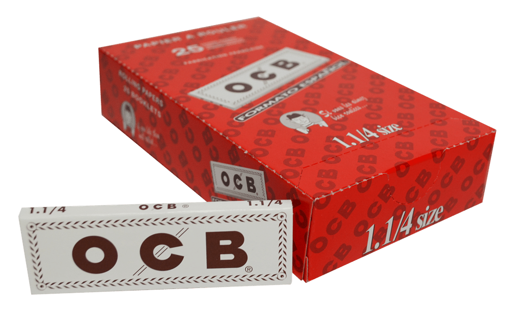 PAPELILLO BLANCO DISPLAY 25U 1.25-OCB - imagen 2