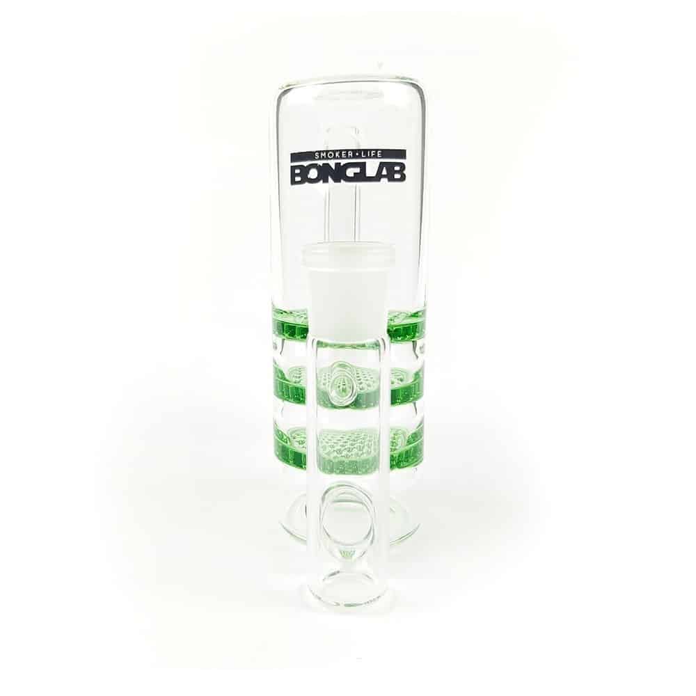 ATRAPA CENIZA PANAL TRIPLE GREEN 18MM-BONGLAB - imagen 9