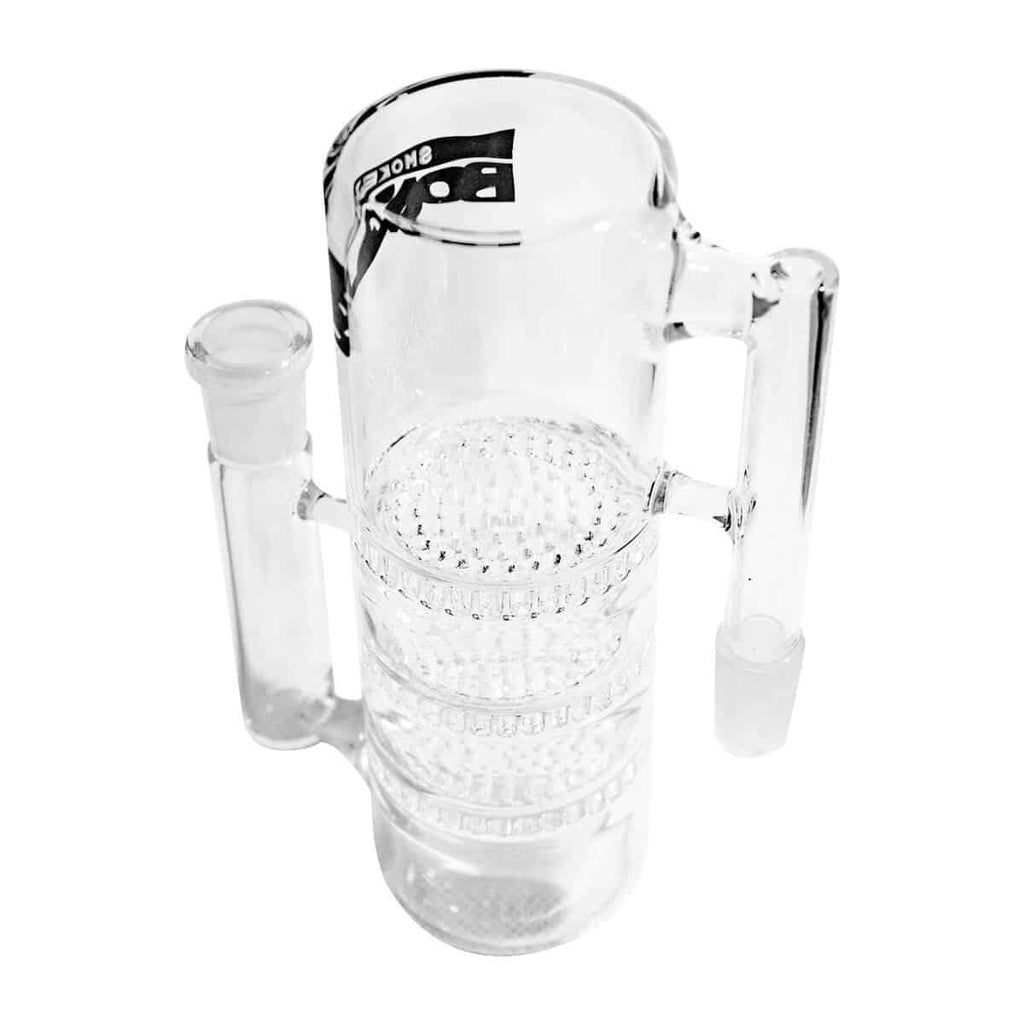 ATRAPA CENIZA PANAL TRIPLE CLEAR 18MM-BONGLAB - imagen 2