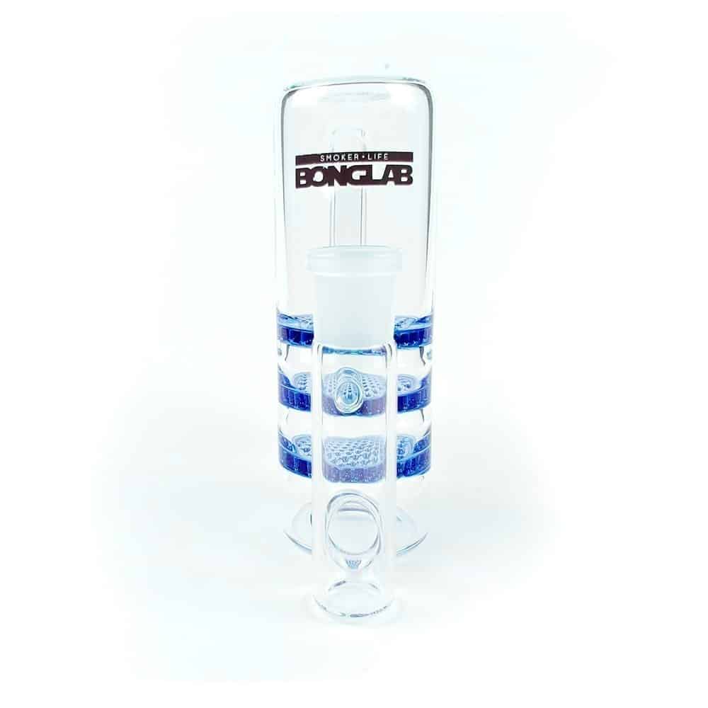 ATRAPA CENIZA PANAL TRIPLE BLUE 18MM-BONGLAB - imagen 2
