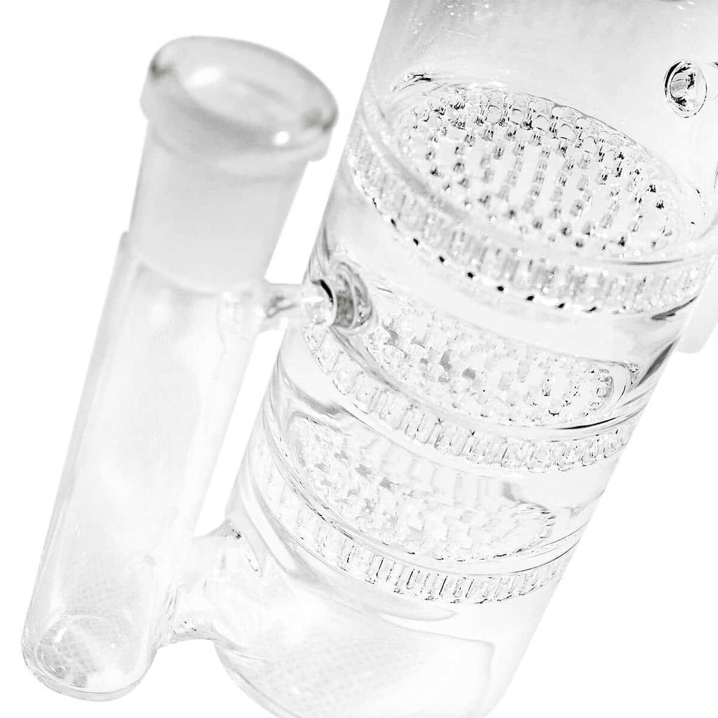 ATRAPA CENIZA PANAL TRIPLE CLEAR 14MM-BONGLAB - imagen 6