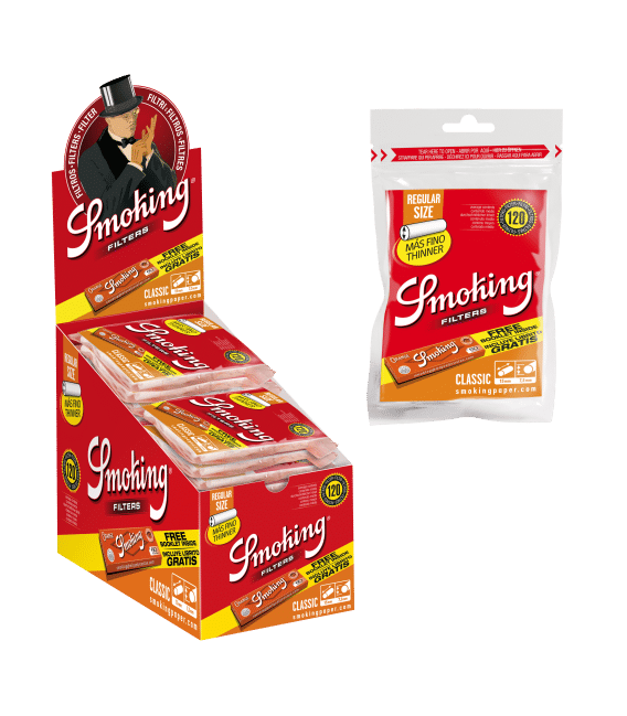 FILTRO REGULAR CLASSIC ORANGE 100-SMOKING
