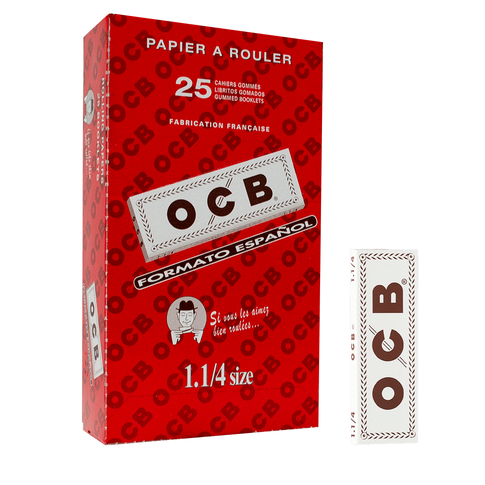 PAPELILLO BLANCO DISPLAY 25U 1.25-OCB