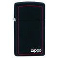 SLIM BLACK MATTER-ZIPPO