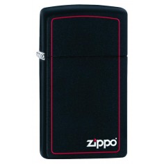SLIM BLACK MATTER-ZIPPO