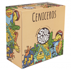 CENICEROS DISEÑOS SURTIDOS DISPLAY 12UD-SOULBLIME