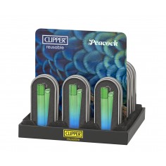 ENCENDEDOR METALICO METAL PEACOCK 12U -CLIPPER