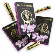 CARTRIDGE MUHA MEDS 0,8ML GELATO 33 INDICA-MUHA MEDS