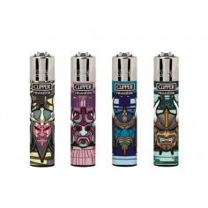 ENCENDEDOR SAMURAI MASKS 24U-CLIPPER