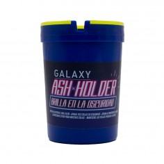 CENICERO ASH HOLDER GLOW IN THE DARK AZUL-GALAXY