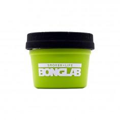 JAR ELECTRIC GREEN 4OZ TAPA NEGRA- BONGLAB RE: STASH
