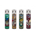 ENCENDEDOR JET FLAME ROMANTIC SKULLS 2 24U-CLIPPER