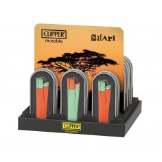 ENCENDEDOR METÁLICO SAFARI 12U-CLIPPER