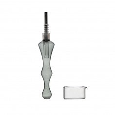 NECTAR COLLECTOR OBELISK CLEAR BLACK-BONGLAB