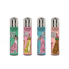 ENCENDEDOR BIRTHDAY LEOPARD 24U-CLIPPER