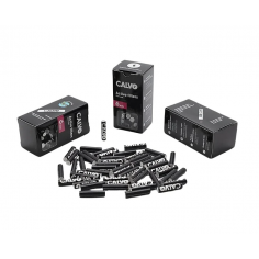 DISPLAY X6 CAJA FILTRO CARBON ACTIVADO BLACK 50U-CALVO