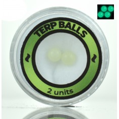 LUMINOUS TERP BALLS 4MM GREEN (GLOW IN THE DARK)-CALVO