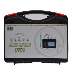 MEDIDOR CONTINUO IN/OUT PH/EC/TDS/TEMP/HUMEDAD 5 EN 1-KASVI