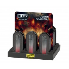 ENCENDEDOR METÁLICO DEMON GRADIENT 12U-CLIPPER