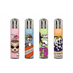 ENCENDEDOR SUMMER SKULLS 24U-CLIPPER