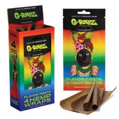 HEMPS WRAPS X4 TUTTI FRUTI CAJA 15U - G-ROLLZ