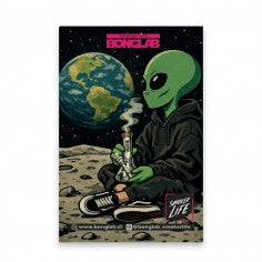 FLYER BOQUILLA ALIEN MOON X5 U BONGLAB-MERCHANDISE