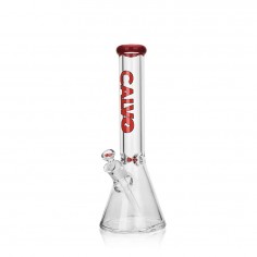 BONG BEAKER PREMIUM 35 CM RED (CL120)- CALVO