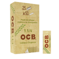PAPELILLO ORGANICO DE CAÑAMO DISPLAY 25U 1.25-OCB