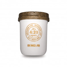 JAR BLANCO GOLD INK 8OZ-BONGLAB RE: STASH