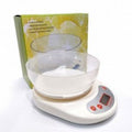 PESA GRAMERA BLANCA CON BOWL 5KG