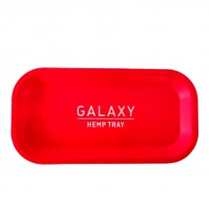 BIODEGRADABLE RED HEMP ROLLING TRAY-GALAXY