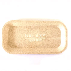 BIODEGRADABLE WHITE HEMP ROLLING TRAY-GALAXY