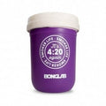 JAR MORADO 8OZ TAPA BLANCA- BONGLAB RE: STASH