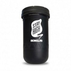 JAR NEGRO 12OZ TAPA NEGRA- BONGLAB RE: STASH