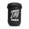 JAR NEGRO 16OZ TAPA NEGRA-BONGLAB RE: STASH